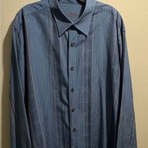Tommy Bahama Blue Dress Shirt